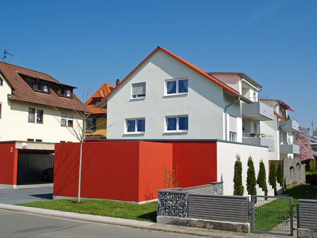 Mehrfamilienhaus mit 6 Wohnungen und Carports, Winghoferstraße, Rottenburg am Neckar